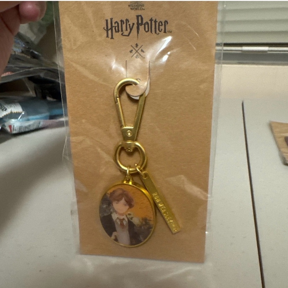 Harry Potter Ron Weasley Keyring Wizarding World of Harry Potter Yume NWT